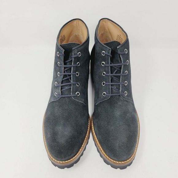 Driver Club USA Men\'s Chukkas Sz 8.5 M Highland Park Leather Black Suede